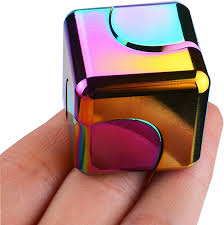 fidget metal cube